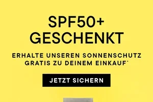 Sonnige Aussichten: SPF50+ jetzt geschenkt