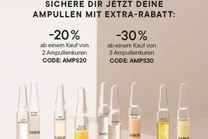 Bis zu -30% sparen mit deinem Ampullen Upgrade