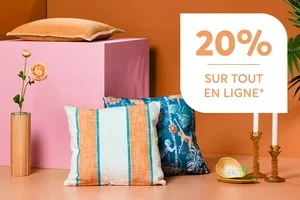 Jusqu'à demain seulement : 20% de rabais sur tout en ligne