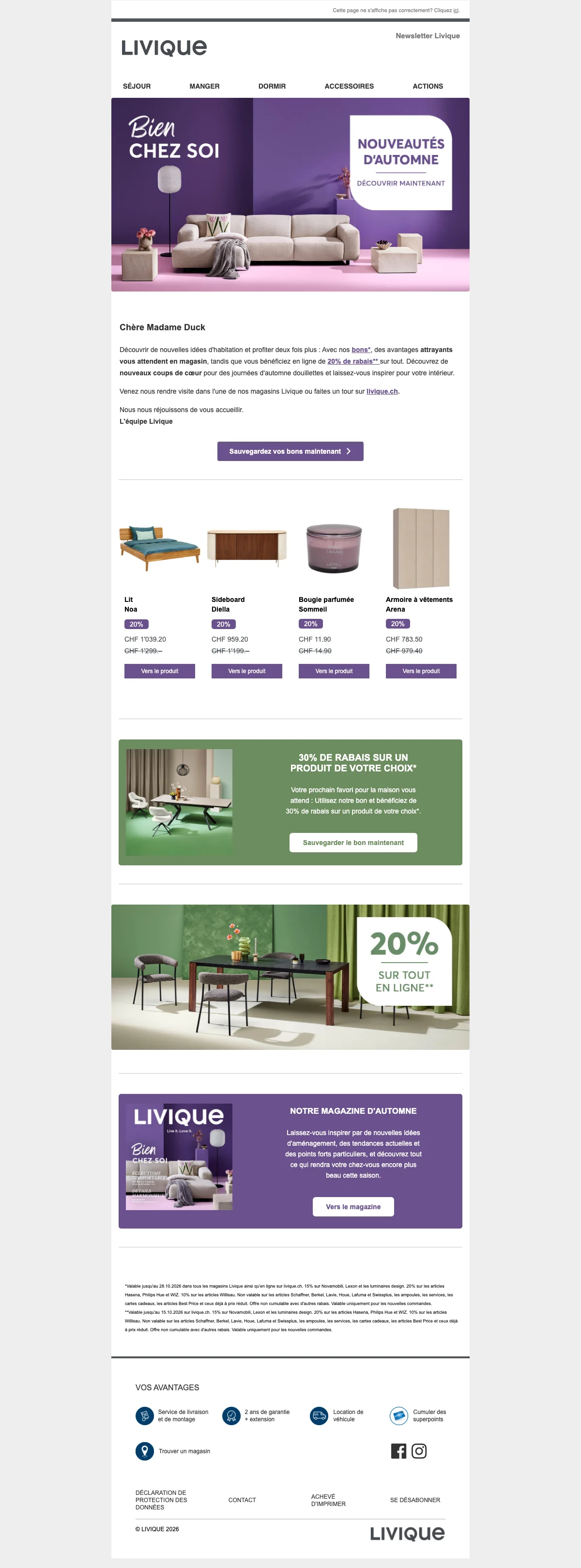 Preuve du coupon - Livique - Code promo : [[30% de rabais]] sur un produit au choix