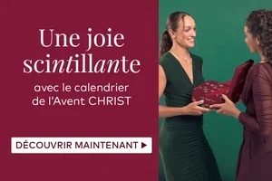 Le calendrier de l'Avent CHRIST : désormais disponible en deux versions