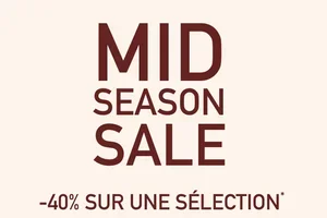 MID SEASON SALE | Derniers jours ⚡​
