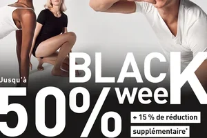 BLACK WEEK | jusqu’à 15% de remise supplémentaire* 