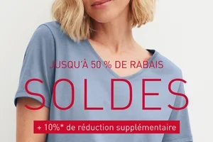 Aujourd’hui SEULEMENT :  notre RABAIS SUPPLÉMENTAIRE sur tous les articles en solde*