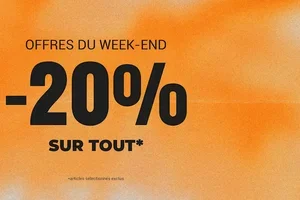 Alerte Deal du Week-end : -20% 📢