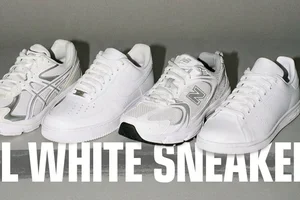 Sneakers tout en blanc 🤍