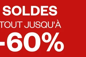 Ta taille avec jusqu’à -60 %