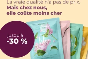 Packaging jusqu'à -30 %. Faites le plein de bonnes affaires