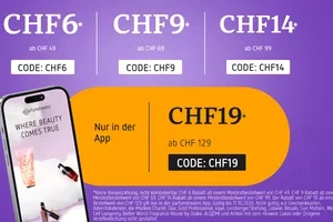 Bis zu CHF 19* auf fast ALLES sparen 🤩