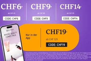Letzte Chance: CHF 19* Gutschein sichern! ⏰