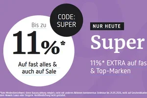 11% EXTRA auf fast ALLES im Sale & Top-Marken