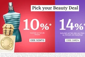 Bis zu 14%* für deine Beauty-Lieblinge 💖