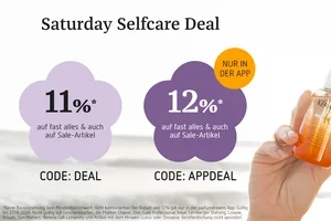 Bis zu 12% für deinen Selfcare Saturday 💆‍♀️
