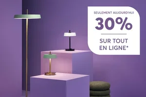 ⏳ Aujourd'hui seulement : 30% de rabais sur tout en ligne