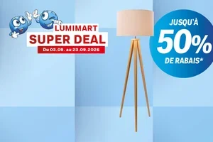 Jusqu'à 50% de rabais sur une sélection d'articles