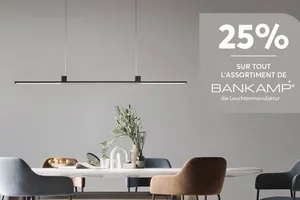 25% de rabais sur tous les articles Bankamp
