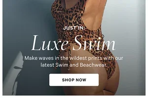Go Bold in New Swim & Beachwear