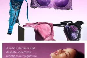 Bras in Shimmering Shades