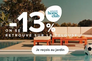 Tous sur la pelouse ! Le jardin à -13 %