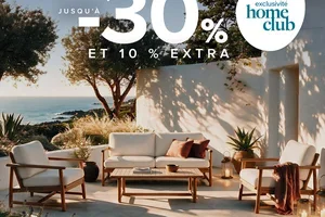 Jusqu’à -30 %, puis -10 % en plus ☀️
