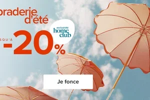 Braderie d'été : jusqu'à -20 % à saisir ☀️