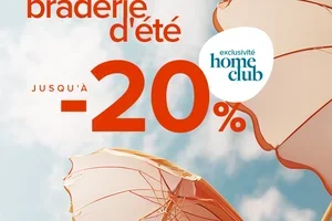  Jusqu'à -20 % pour l'été : dernier jours ☀️