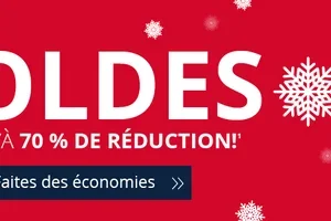Jusqu’à 70% de réduction.