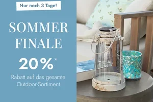 ⏳ Nur noch 3 Tage: 20 % auf unser Outdoor-Sortiment sparen