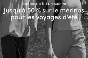 Soldes : Mérinos pour les voyages d'été
