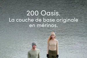 200 Oasis. 100 % mérinos.