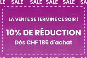 🚨 Dernière chance : -10% se terminent aujourd'hui !