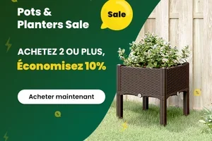 Bientôt finie : Achetez 2+, économisez 10 % sur les pots & jardinières