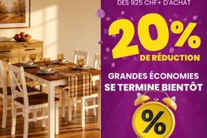 20 % DE RÉDUCTION. Fin de l'offre dimanche.