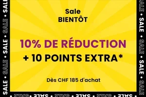 🎁 Ventes flash bientôt : Obtenez 10% de RÉDUCTION + 10 points bonus