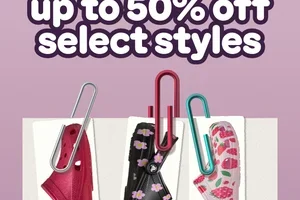 It's Here: Up to 50% Off