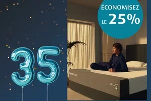 Économisez dès maintenant 25 % sur les matelas FORM™