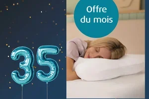 Profitez dès maintenant de l'oreiller Ombracio™ à seulement 119 CHF et économisez 20 CHF!