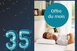 Économisez dès maintenant 20 CHF avec notre offre du mois et 25 % avec notre action couettes!