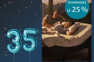 Économisez dès maintenant 25 % sur notre sommier intelligent ERGO™ Smart Base!