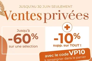 💌 , vos Ventes Privées commencent maintenant