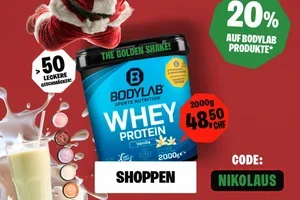 Nikolaus kommt heute schon: 2 kg Whey für CHF 48,50