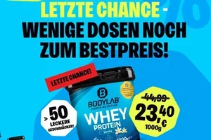 Final Call: Whey für CHF 23.40!