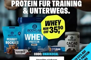 Dein Whey-Deal: 1 kg für nur 35.90 CHF!