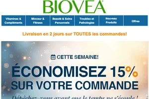 🌿15 % de réduction sur tout le site – Achetez vos favoris dès maintenant !