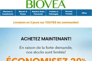 Renforcez Votre Système Immunitaire avec 20% de Remise Supplémentaire !