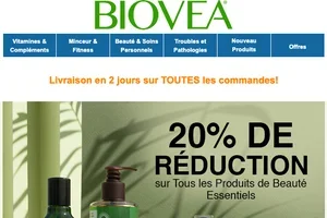 Chouchoutez-Vous avec 20% de Réduction sur Toute la Beauté !