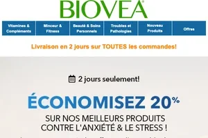 Détendez votre esprit avec 20 % de remise sur les produits contre l’Anxiété & le Stress