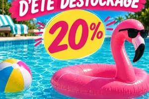 ☀️ Liquidation d'Été – 20 % de Réduction Supplémentaire !