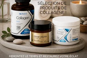 Retournez le Temps : 20% de Réduction sur les Produits Anti-Âge & Collagène !