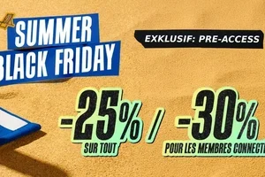 Summer Black Friday: -30 % sur TOUT 🔥